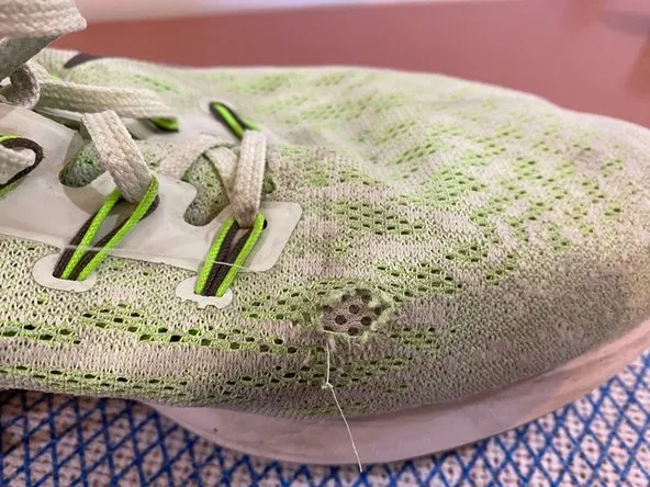 Mesh d'une chaussure